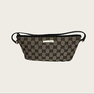 Vintage Gucci Canvas Pochette